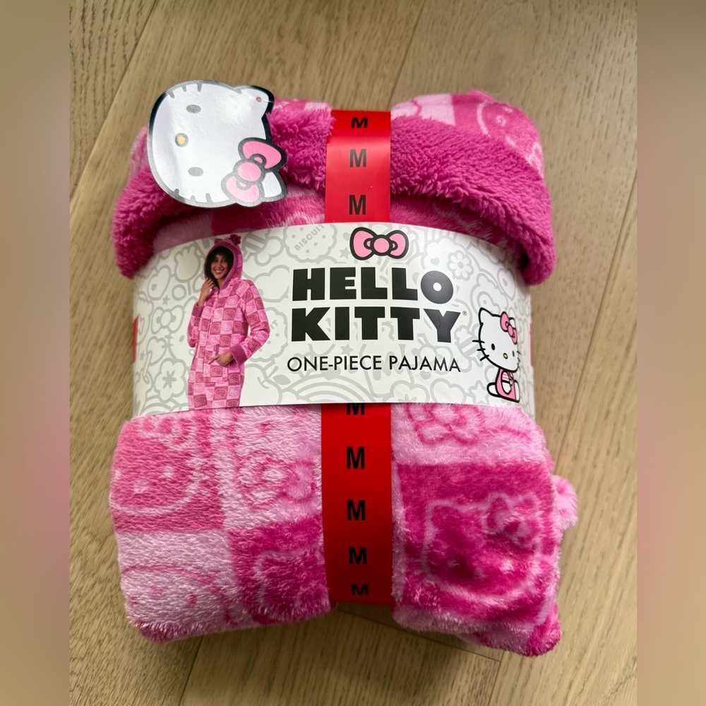 Hello Kitty Pink One-Piece Pajama
